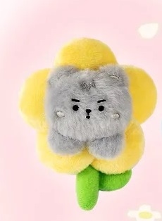 Mini Mini Flower Plush Keyring (2026 MONSTA X MONMUNGCHI X)