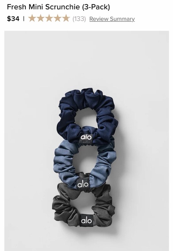 Fresh Mini Scrunchie (3-Pack)