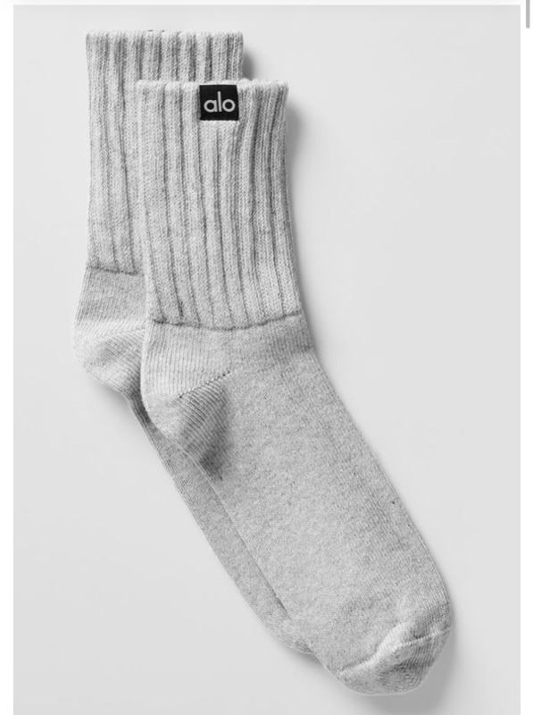 Unisex Half-Crew Scrunch Sock
