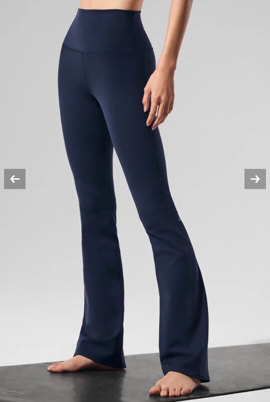 Airbrush High-Waist Bootcut Legging