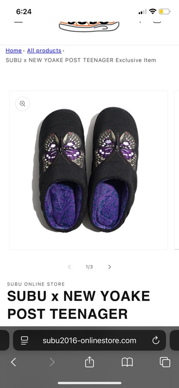 SUBU x NEW YOAKE POST TEENAGER Exclusive Item