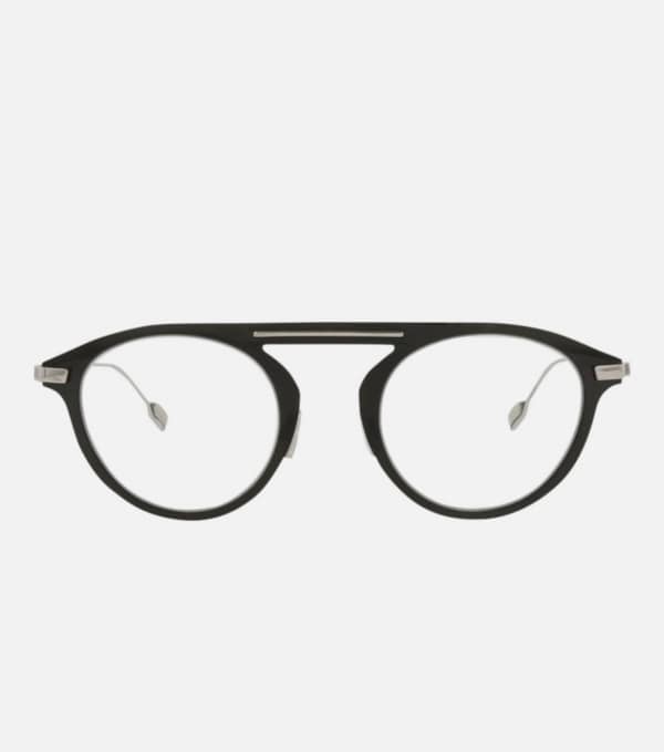 Rimowa Unisex Aviator Black Silver Transparent Fashion Designer Eyewear