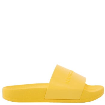 Marc Jacobs Kids Logo-Debossed Slides, Brand Size 33 (2 Kids)