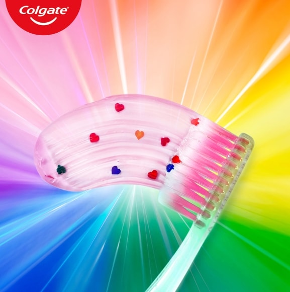 국내 미출시 콜게이트 맥스 프레쉬 하트 치약