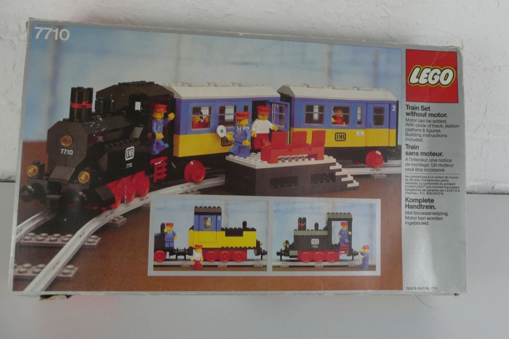 Vintage 80s Lego Set Trains  7710