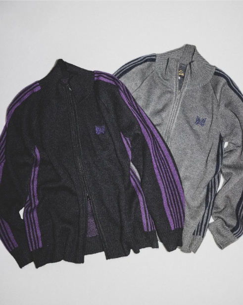 니들스 X 빔즈 모헤어 트랙재킷  일본 한정 협업 아이템