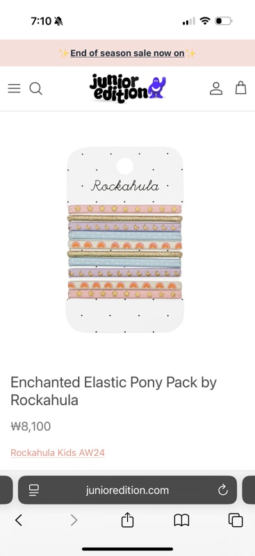 1 Enchanted Elastic Pony Pack by Rockahula