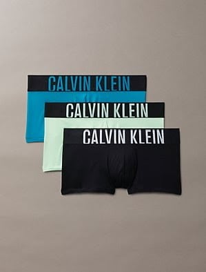 Intense Power 3-pack Low Rise Trunk