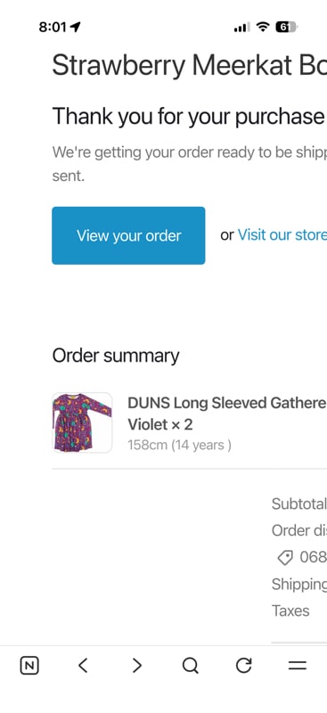 DUNS Long Sleeved Gathered Dress