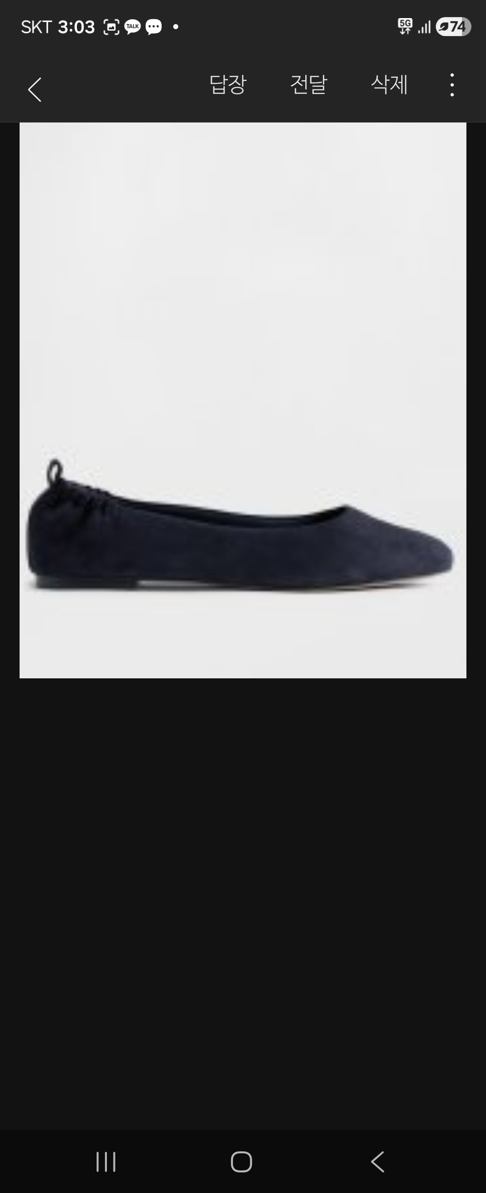 Vegan Suede Ballet Flats