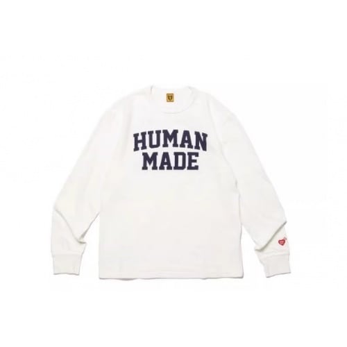 竹节棉字母印花长袖T恤宽松oversize男女慵懒风打底t上衣潮