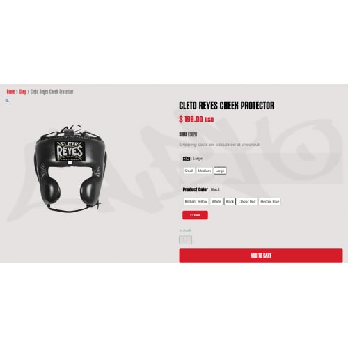 Cleto Reyes Cheek Protector