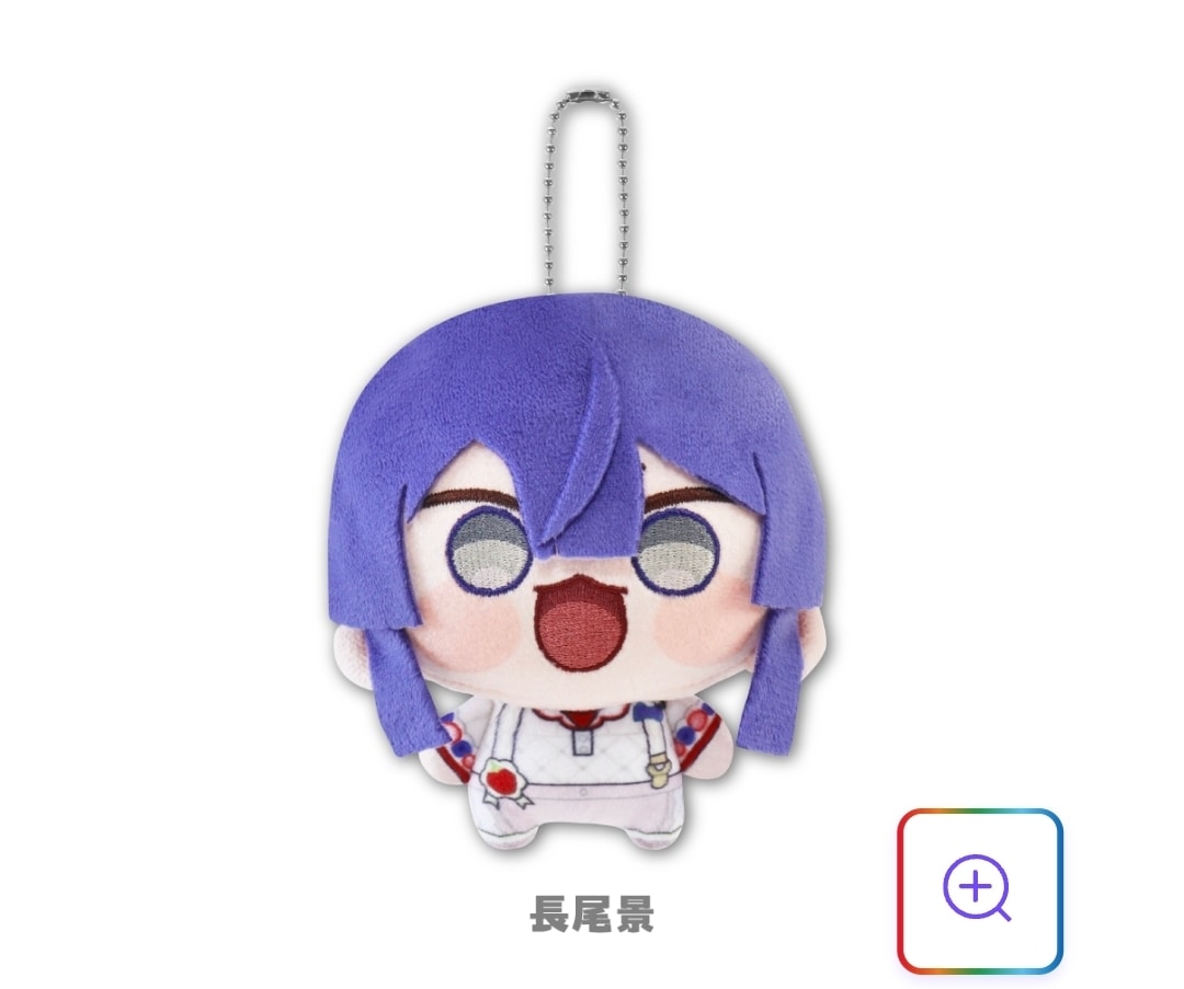 【にじさんじ 8th with cake！】にじまるっと ぬいぐるみマスコット 長尾景