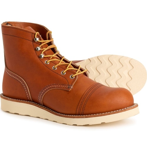 Red Wing Iron Ranger Traction Tred Cap-Toe Boots