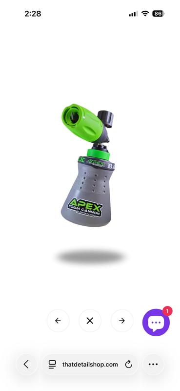 TDS Foam Cannon Apex