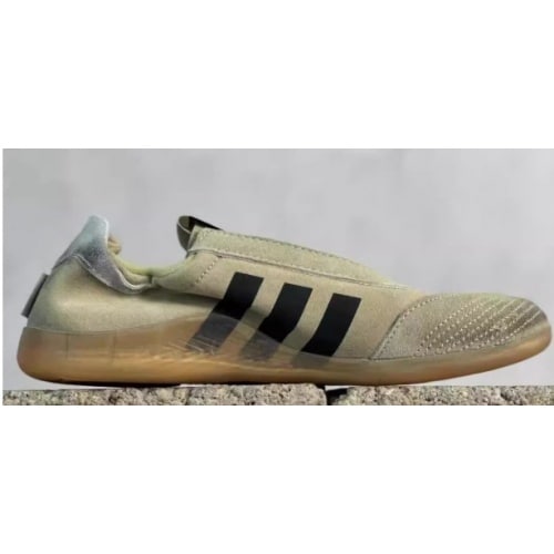 新款联名做旧跆拳道平底一脚蹬薄底鞋男女休闲舒适运动德训鞋