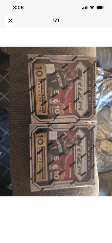 (2 lot) 2020-21 Panini Prizm NBA Box