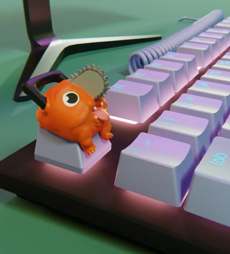 키꾸 아이템, 캐릭터 키캡부터 포인트 키캡까지 직구하기