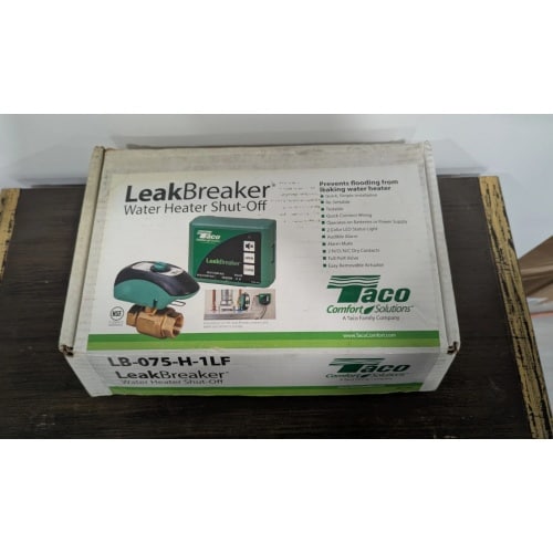 Taco LB-075-H-1LF LeakBreaker  Water Heater Shut-Off Valve and Actuator