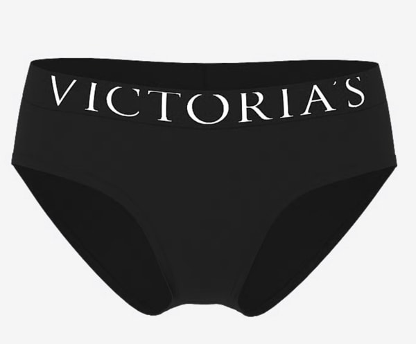 Exploded Logo Cotton Hiphugger Panty