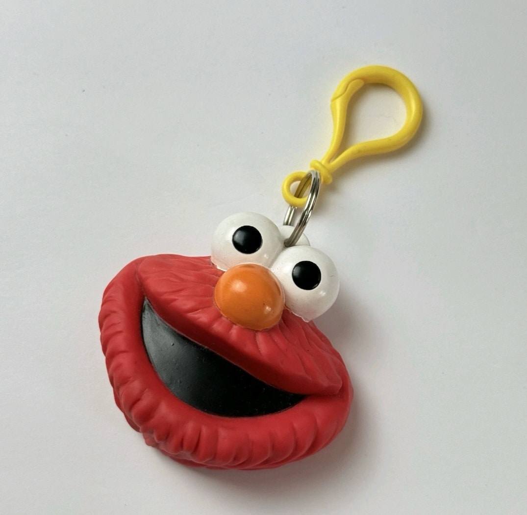 JHP Applause Red Elmo Keychain Change Purse Vinyl Sesame Street
