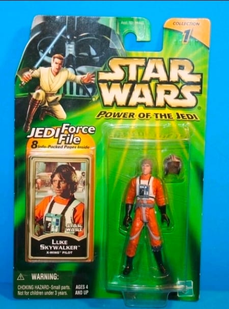 STAR WARS LUKE SKYWOALKER X-WING PILOT .0400 COL 1