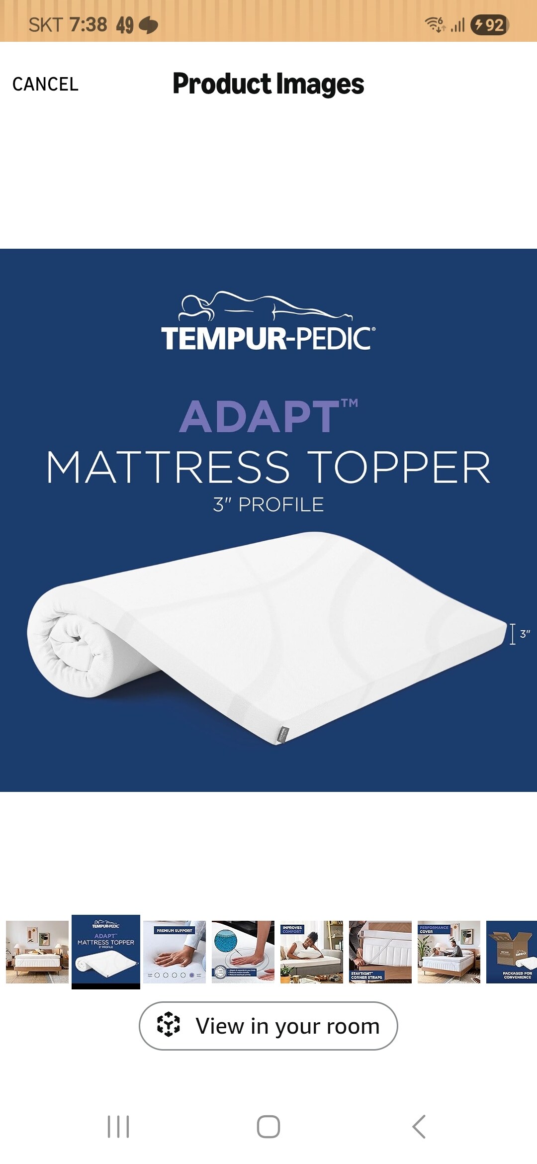 temper topper