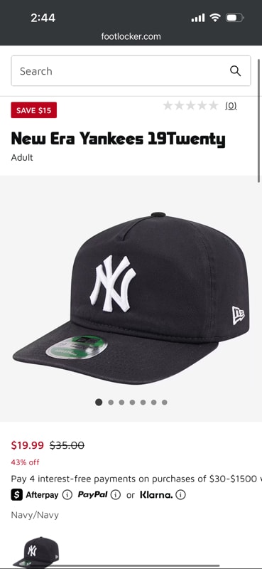 New Era Yankees 19Twenty
