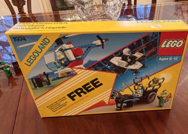 LEGO 1974 Legoland Triple Pack (Used)