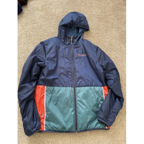 Cotopaxi Teca Calido Reversible Hooded Jacket Mens Medium Lightweight Outdoors