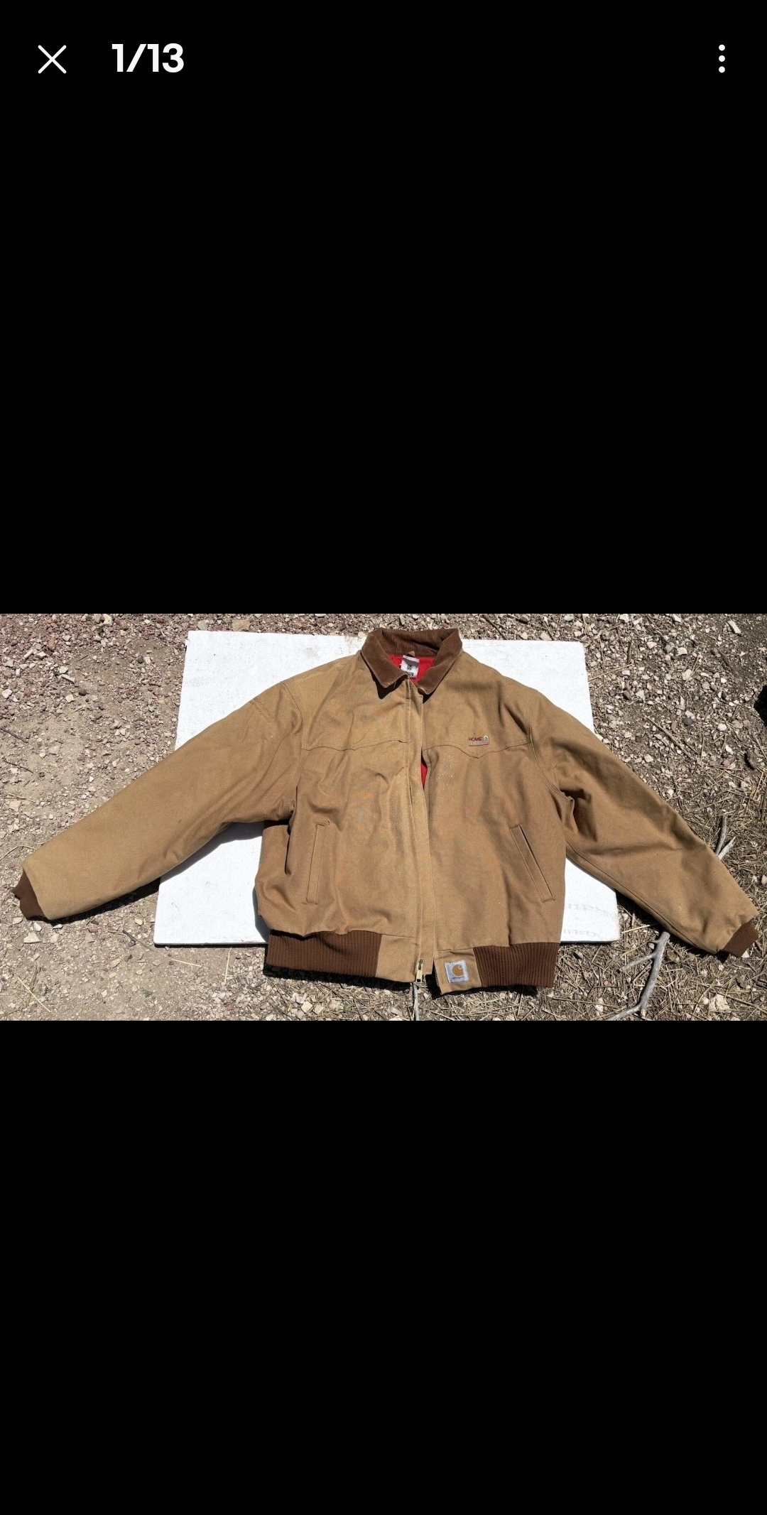 Lined Carhartt Coat Jacket 2XL USA