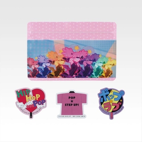 H賞 ジッパーバッグ＆ステッカーセット