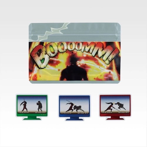 H賞 ジッパーバッグ＆ステッカーセット