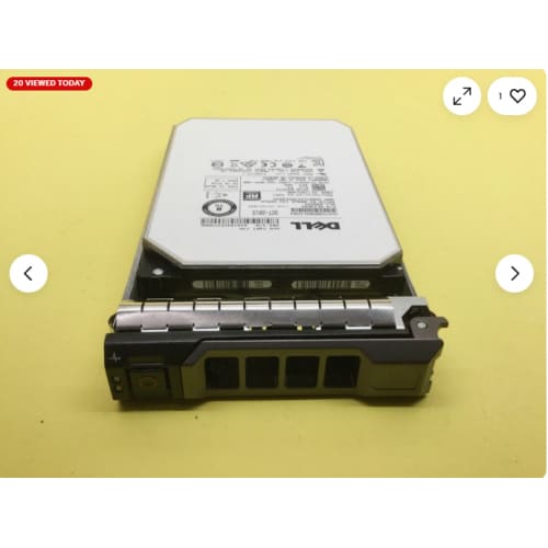 43V7V Dell 8TB 7.2K 12Gb/s NL SAS 3.5in HDD Hard Drive HUH728080AL5204 043V7V