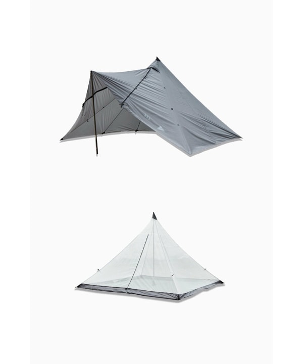 muraco × and wander HERON 1POLE TENT SHELTER SET