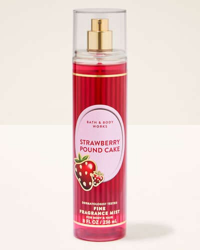 Fine Fragrance mist: Strawberry Pound Cake