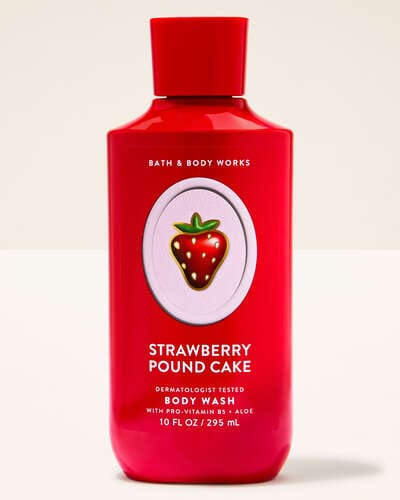 Body Wash: Strawberry Pound Cake