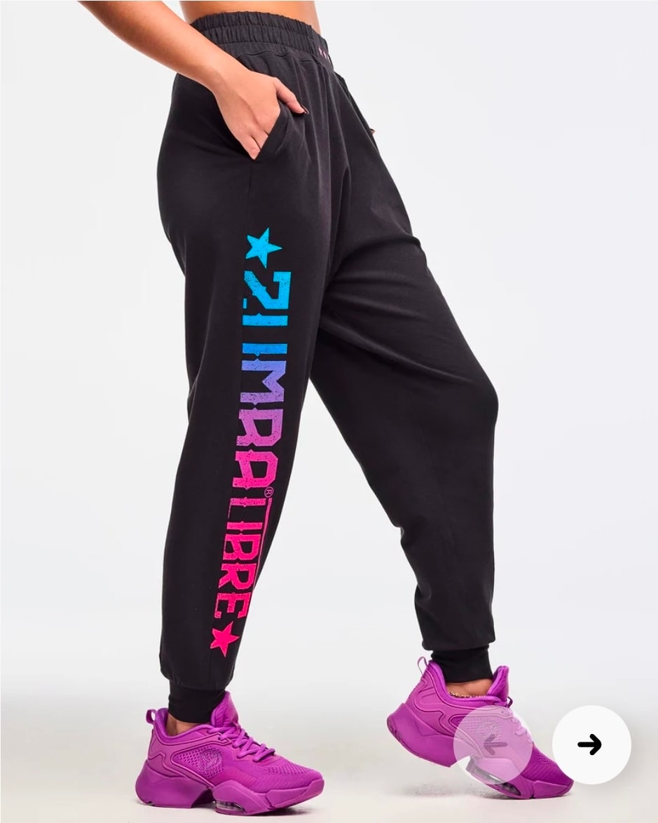 Zumba Libre Knit Drop Crotch Joggers