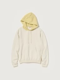 AURALEE SMOOTH SOFT BD SWEAT P/O PARKA