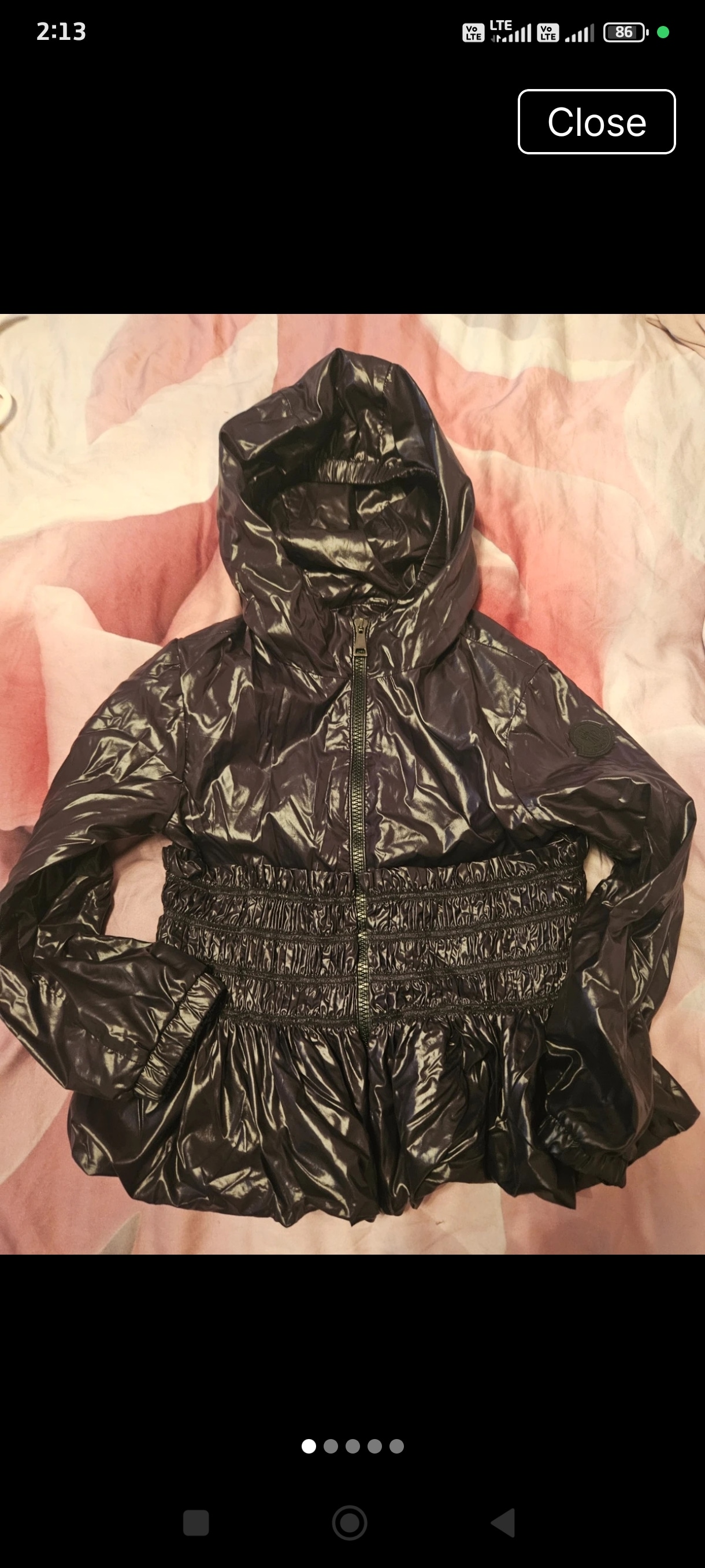 girls windbreaker 10years