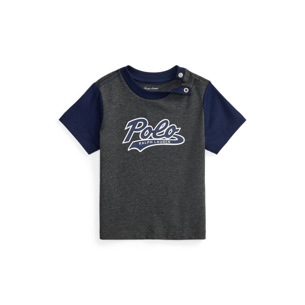 Logo Color-Blocked Cotton Tee