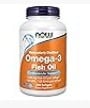 NOW Foods Supplements, Omega-3 180 EPA 120 DHA, Molecularly Distilled, Cardiovascular Support, 200 Softgels