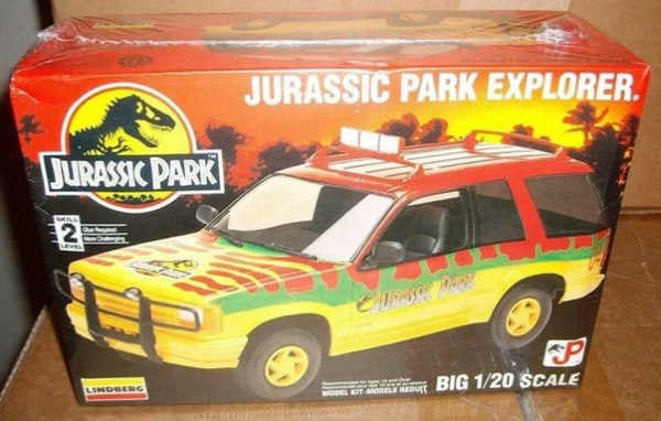Jurassic Park Explorer Model Kit