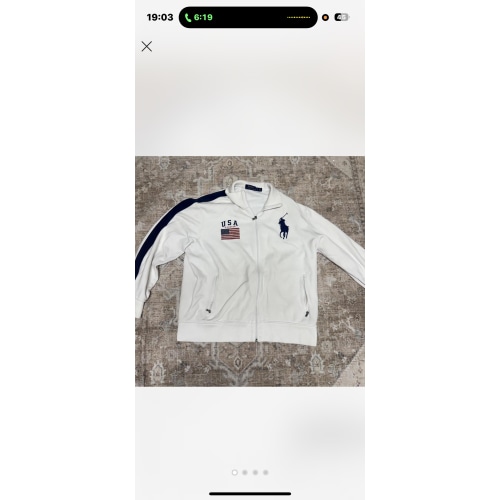 Polo Ralph Lauren Mens White Jacket
