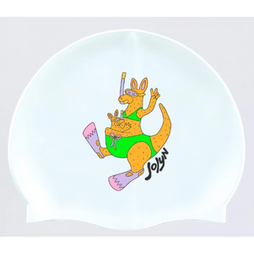 Silicone Swim Cap - Roo Girl