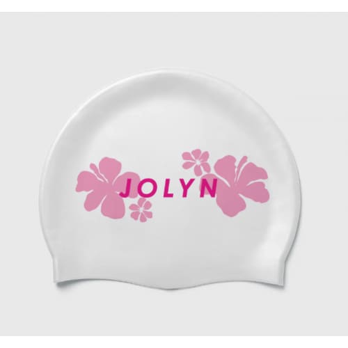 Silicone Swim Cap - Mahalo White