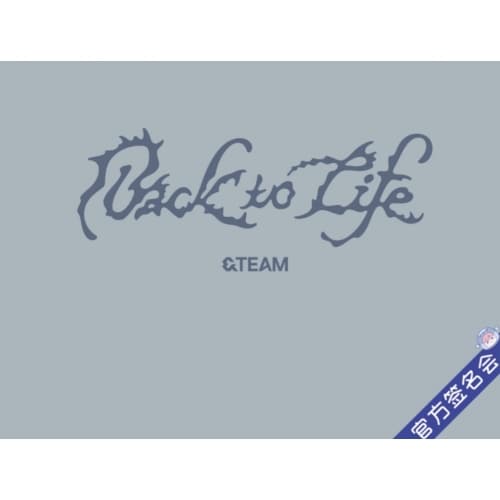 andTEAM KR 1st Mini Album Back to Life