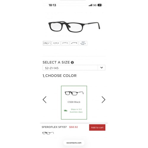 Sferoflex 1137 C568 Eyeglasses