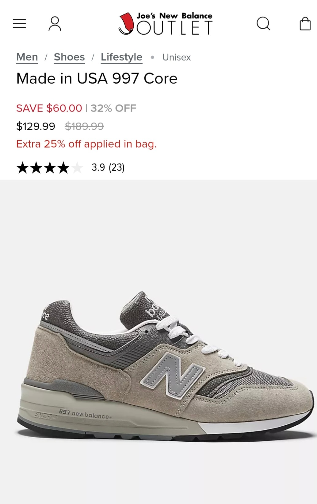 Made in USA 997 Core