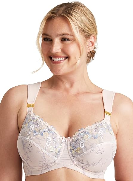 Miss Mary of Sweden Embroidered Dreams Underwired Bra with Exclusive Embroidery and Support